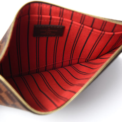 Louis Vuitton Damier Ebene Neverfull MM GM Pochette 5 of 7