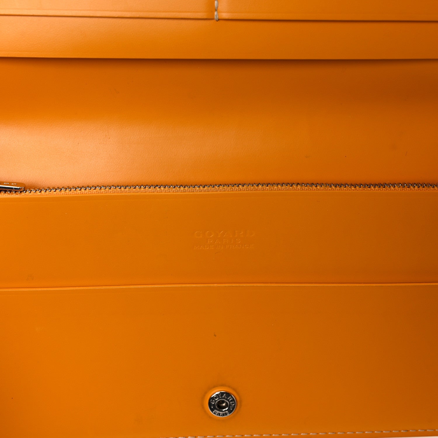 Goyard Goyardine Richelieu Wallet Yellow 6 of 7