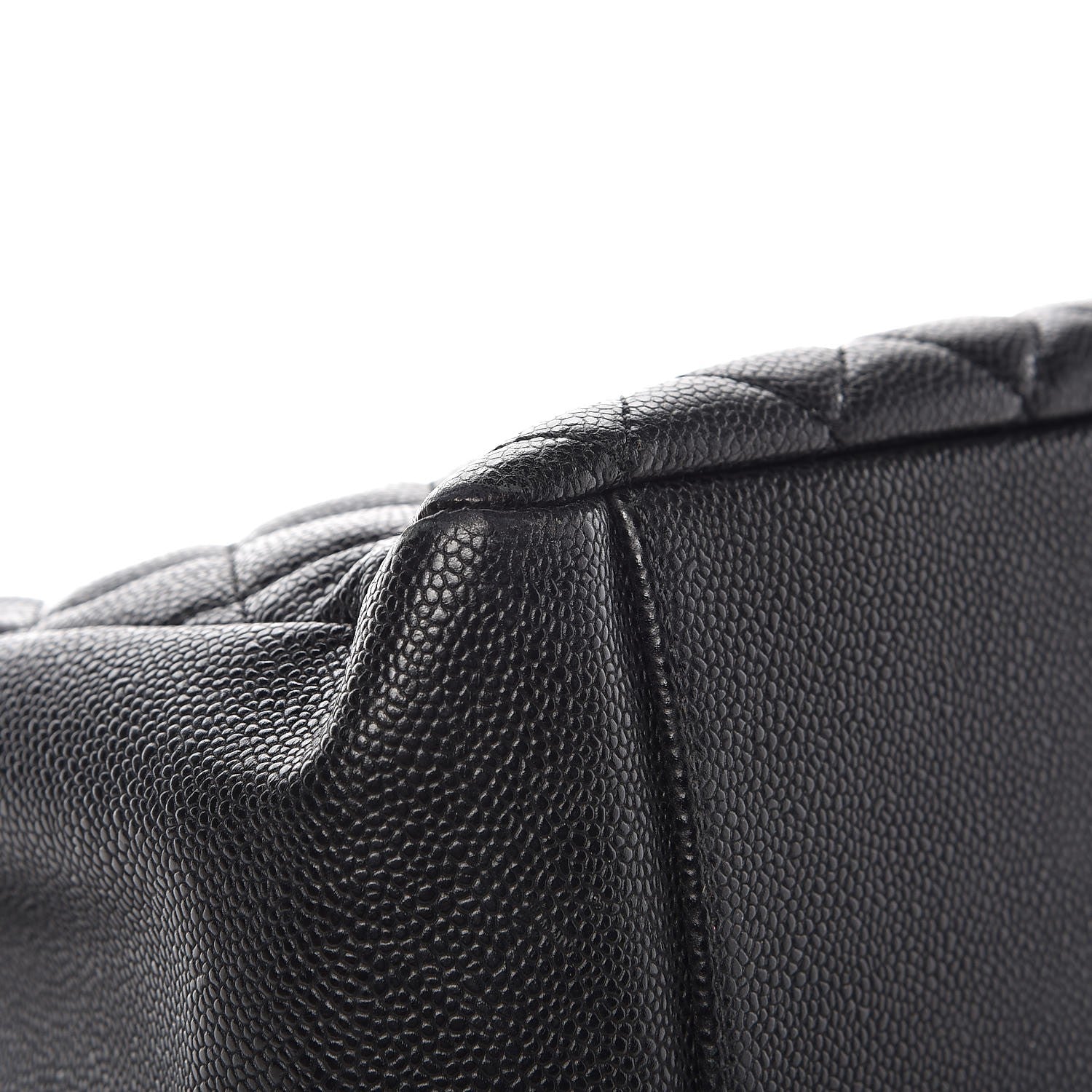 Chanel Caviar Quilted Grand Shopping Tote GST Black 10 of 14