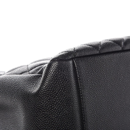 Chanel Caviar Quilted Grand Shopping Tote GST Black 10 of 14