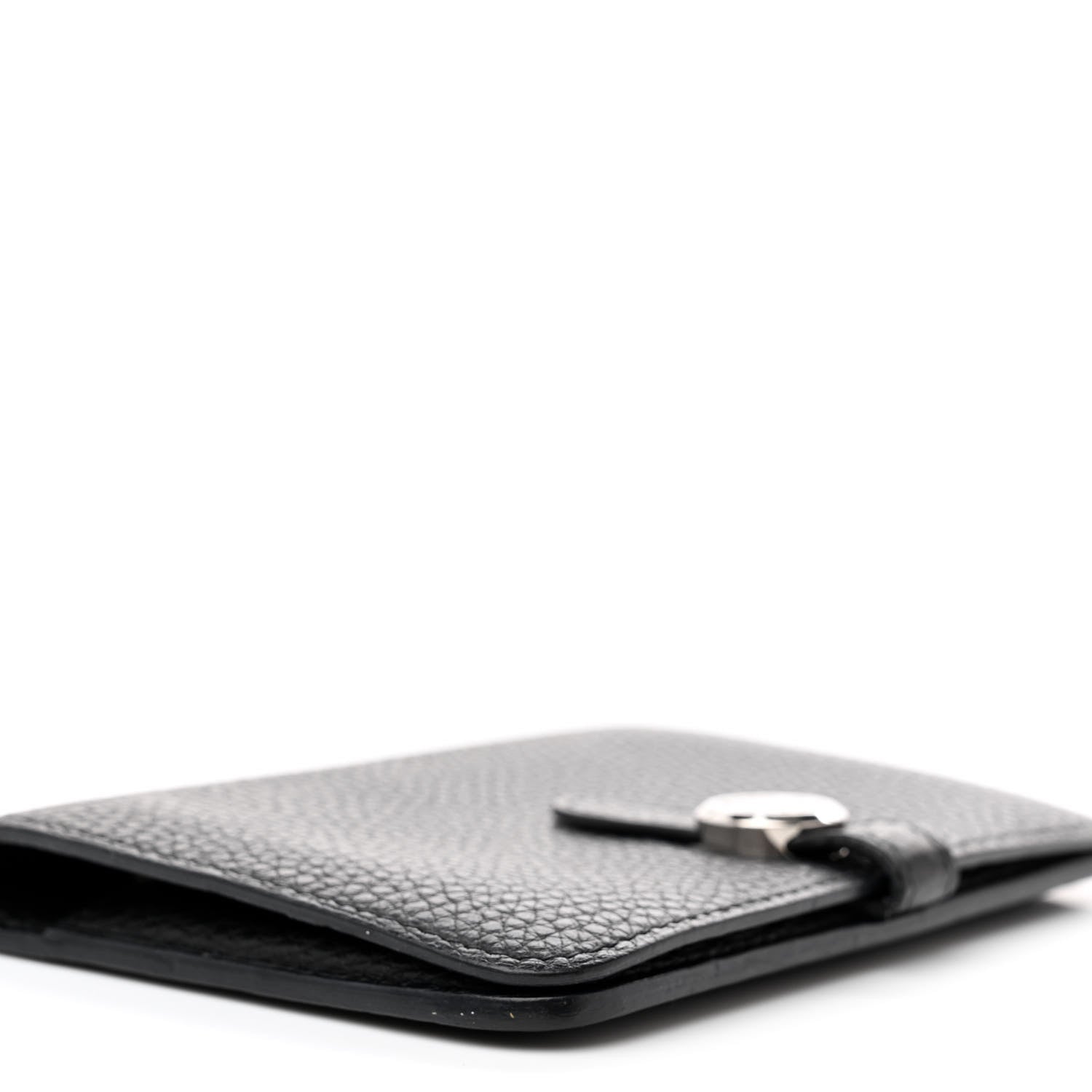 Hermes Togo Dogon Compact Wallet Black 8 of 13