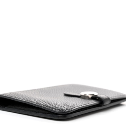 Hermes Togo Dogon Compact Wallet Black 8 of 13
