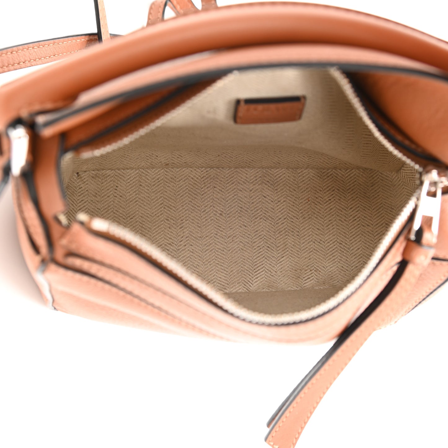 Calfskin Mini Puzzle Bag Tan