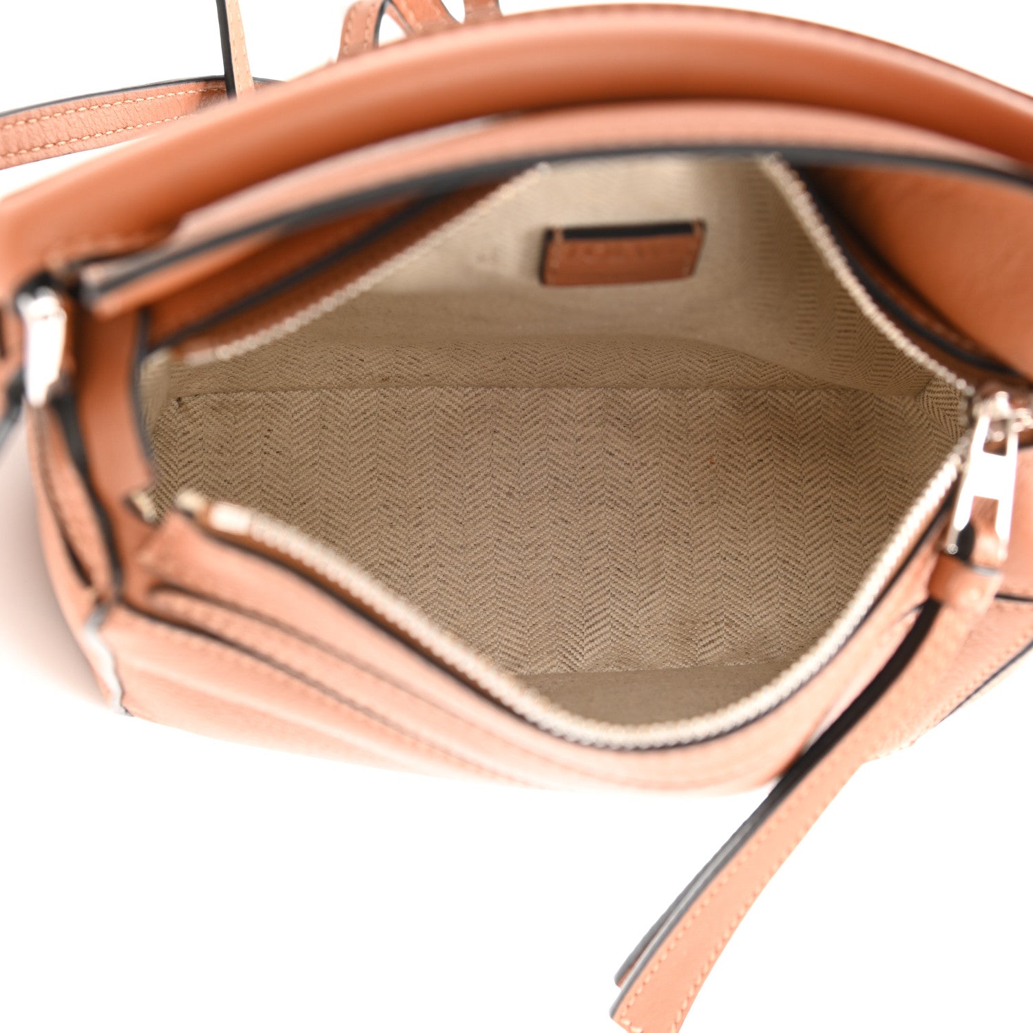 Loewe Calfskin Mini Puzzle Bag Tan 4 of 7