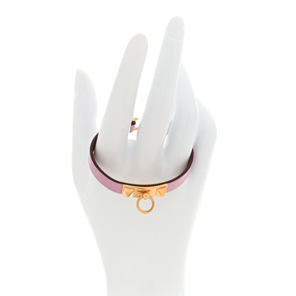 Hermes Swift Mini Rivale Bracelet T3 Mauve Sylvestre 2 of 5