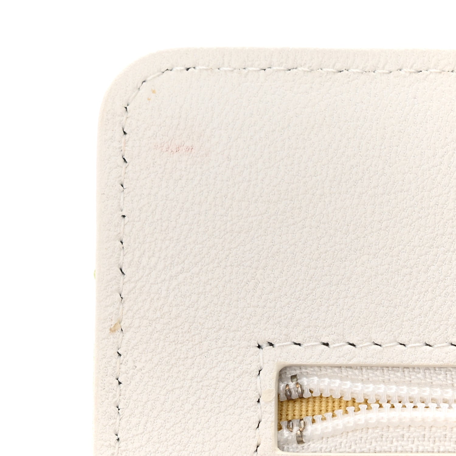 Chanel Printed Goatskin Quilted Chanel 19 Wallet On Chain WOC White Multicolor 12 of 15