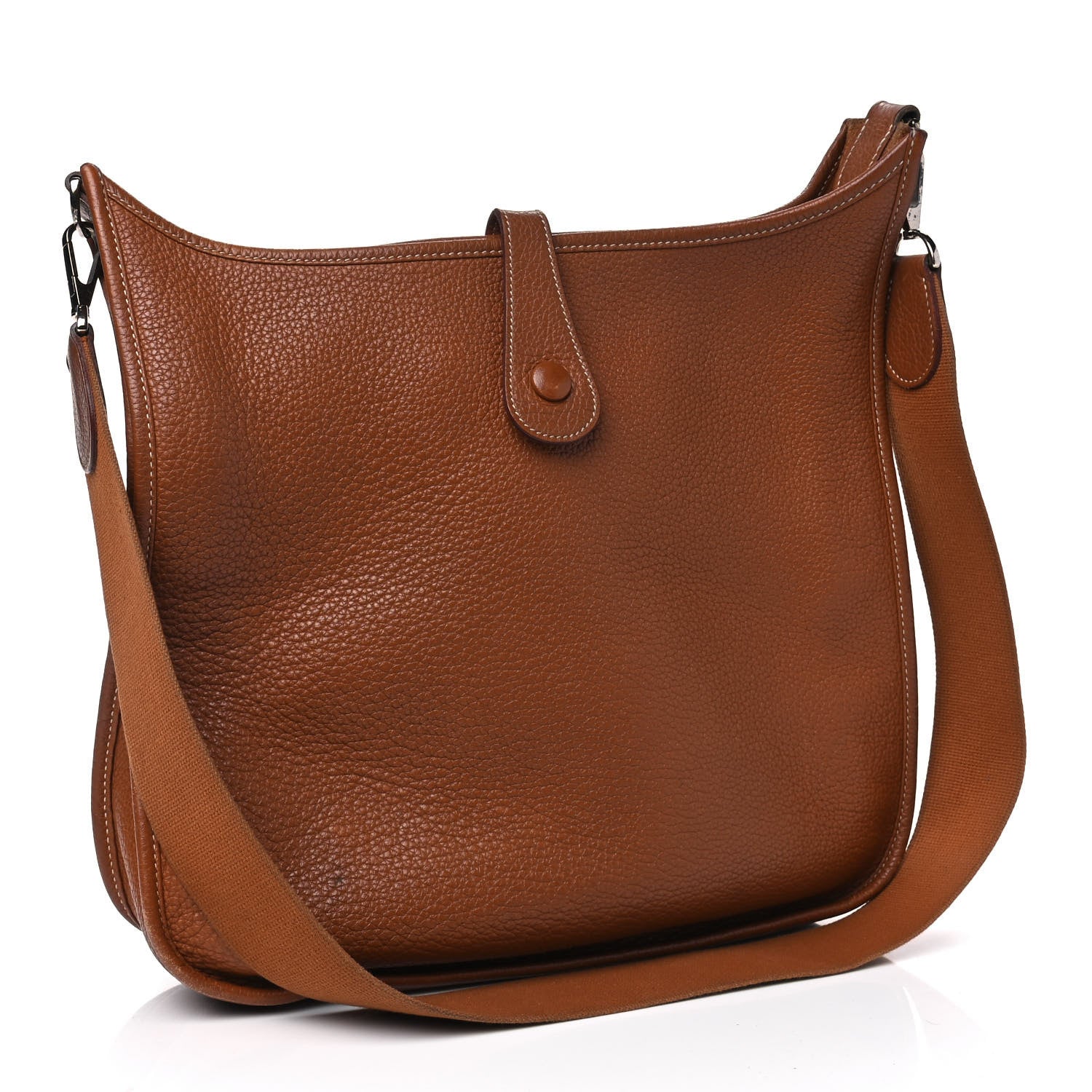 Hermes Taurillon Clemence Evelyne GM Gold 2 of 13