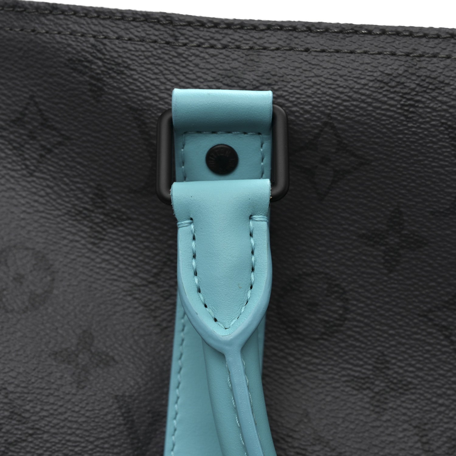 Louis Vuitton Reverse Monogram Eclipse Keepall Bandouliere 55 Turquoise 8 of 9