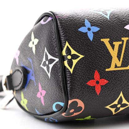 Louis Vuitton LV X TM Monogram Multicolor Nano Speedy Black 8 of 9