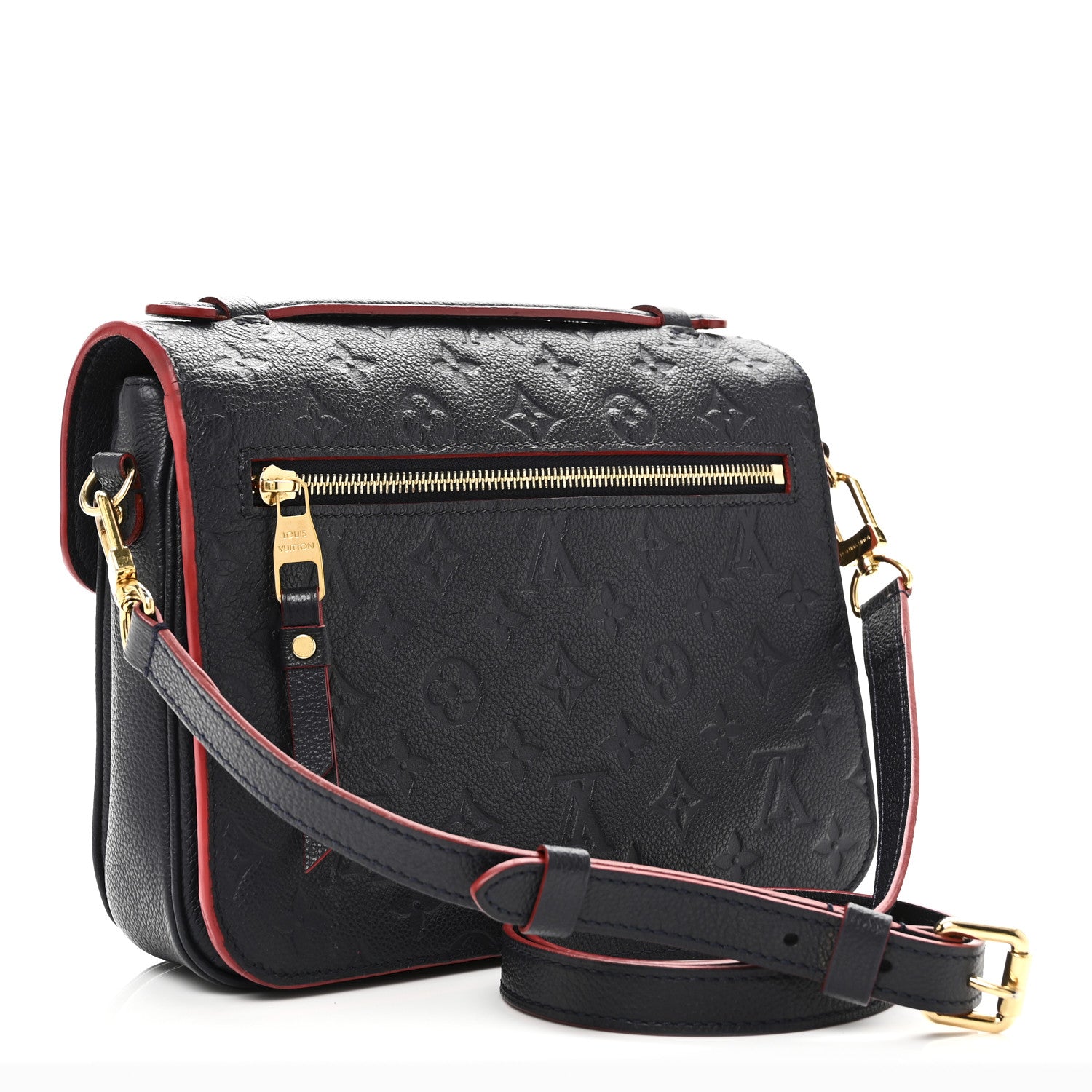 Louis Vuitton Empreinte Pochette Metis Marine Rouge 3 of 11