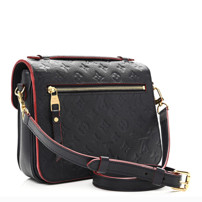 Louis Vuitton Empreinte Pochette Metis Marine Rouge 3 of 11