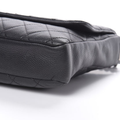 Chanel Calfskin Quilted Couture Messenger Black 10 of 10