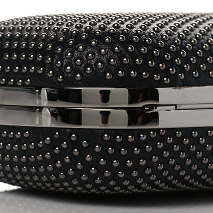 Alexander McQueen Nappa Studded Knucklebox Clutch Black 9 of 10