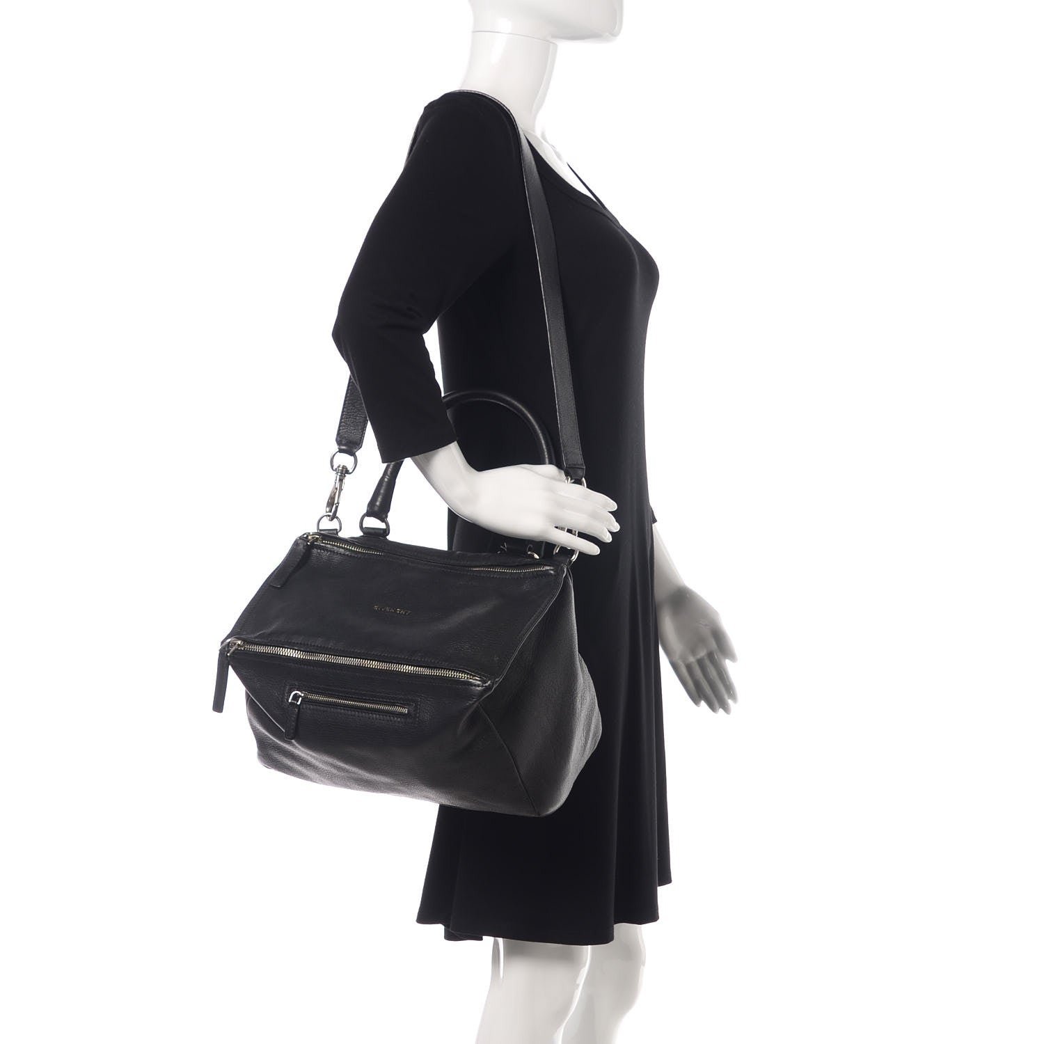 Givenchy Sugar Goatskin Medium Pandora Black 2 of 17