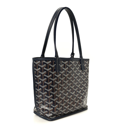 Goyard Goyardine Reversible Mini Anjou Navy 5 of 19