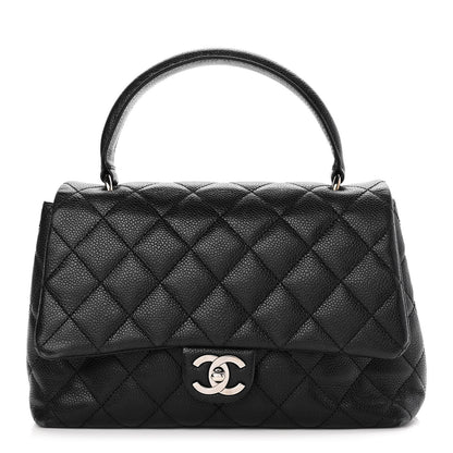 Chanel Caviar Quilted Medium Kelly Flap Bag Black 1 of 14