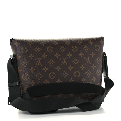 Louis Vuitton Monogram Macassar Magnetic Messenger 3 of 12