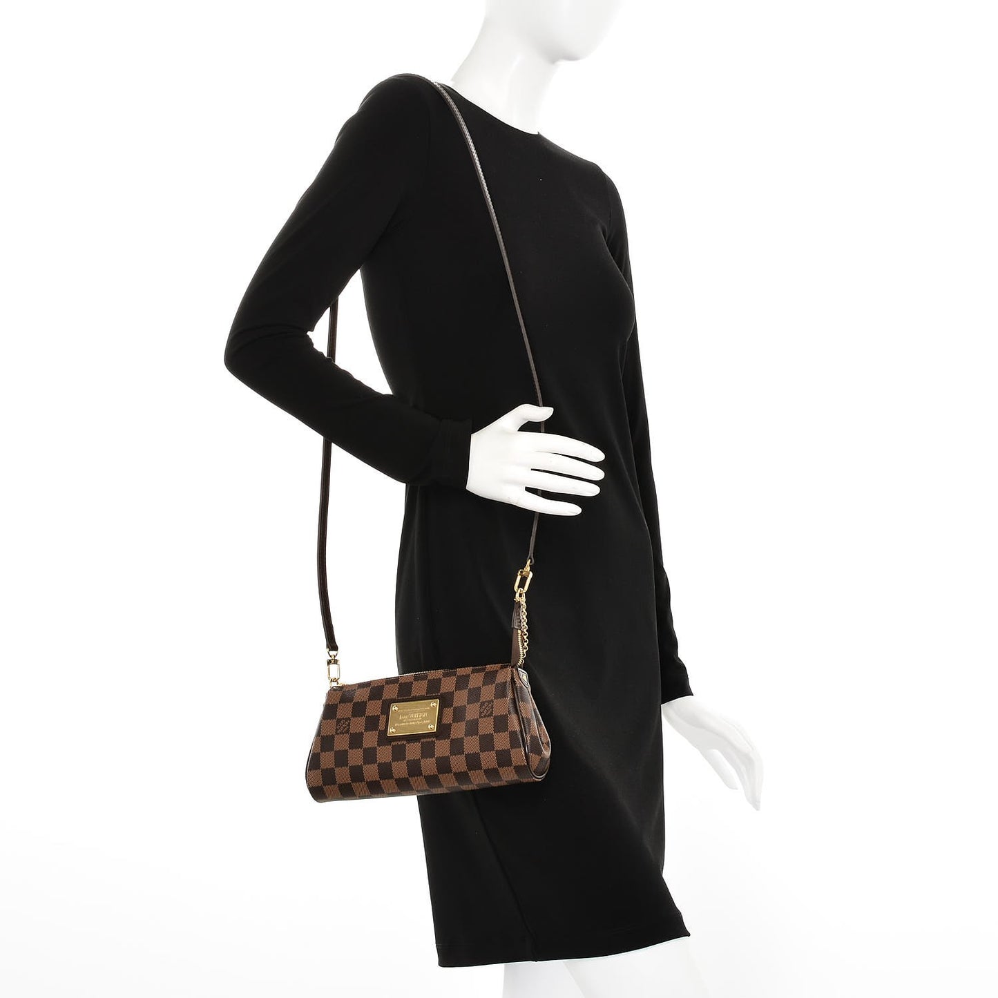 Damier Ebene Eva Clutch