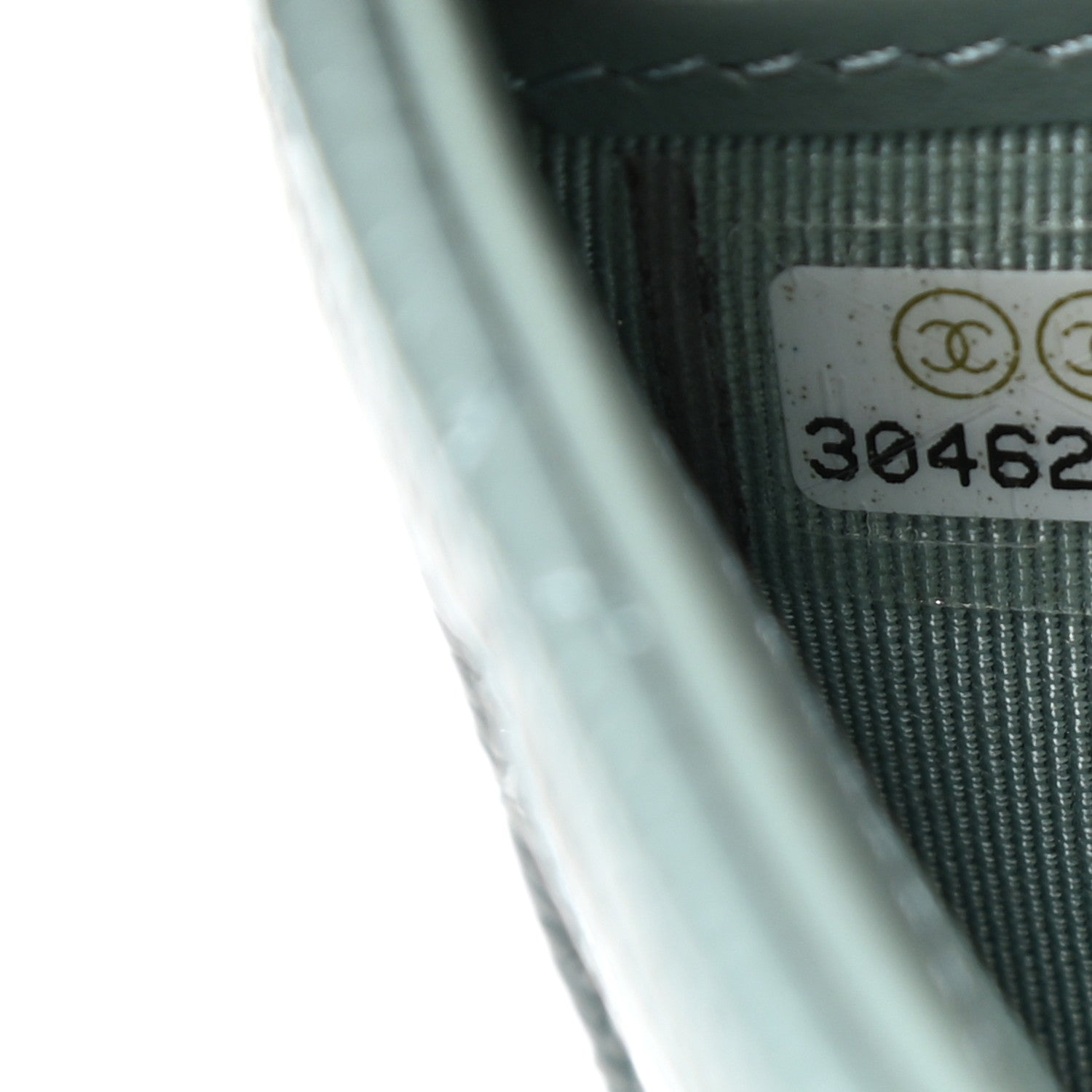 Chanel Caviar Quilted Large Gusset Flap Wallet Light Blue 8 of 9