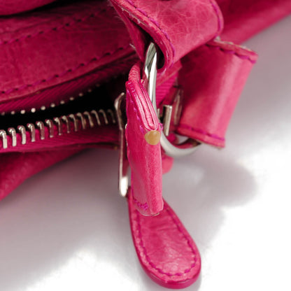 Balenciaga Agneau Giant 21 Silver Hardware Day Hobo Cyclamen Fucsia 8 of 8