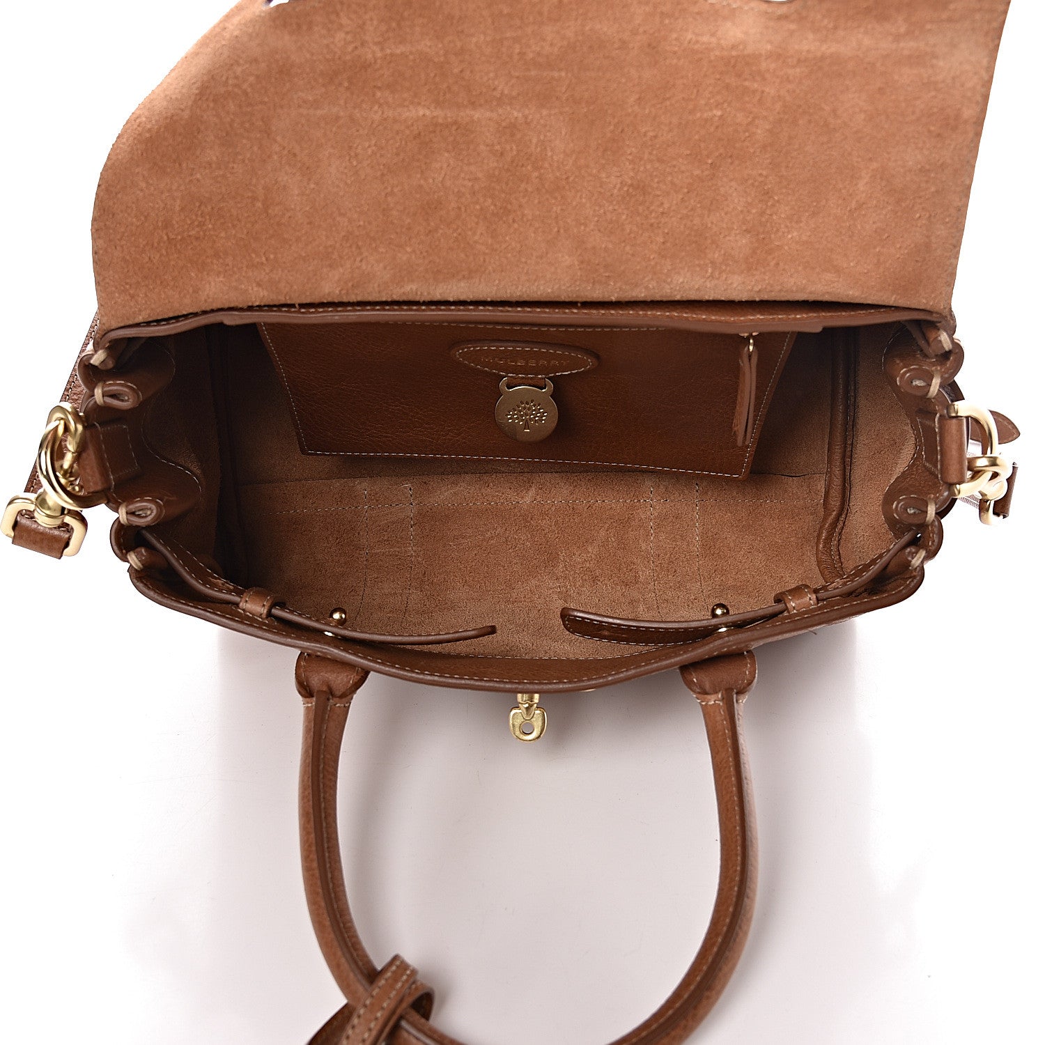 Mulberry Natural Vegetable Tanned Small Bayswater Oak 5 of 11
