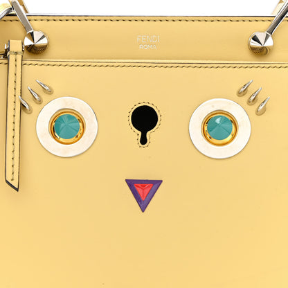 Fendi Vitello Dolce Hypnoteyes Small DotCom Click Chain Satchel Grano Multicolor 10 of 17