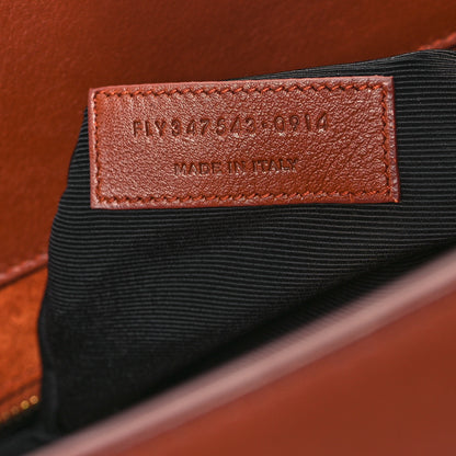 Saint Laurent Calfskin Large Sac De Jour Carryall Cognac 7 of 12