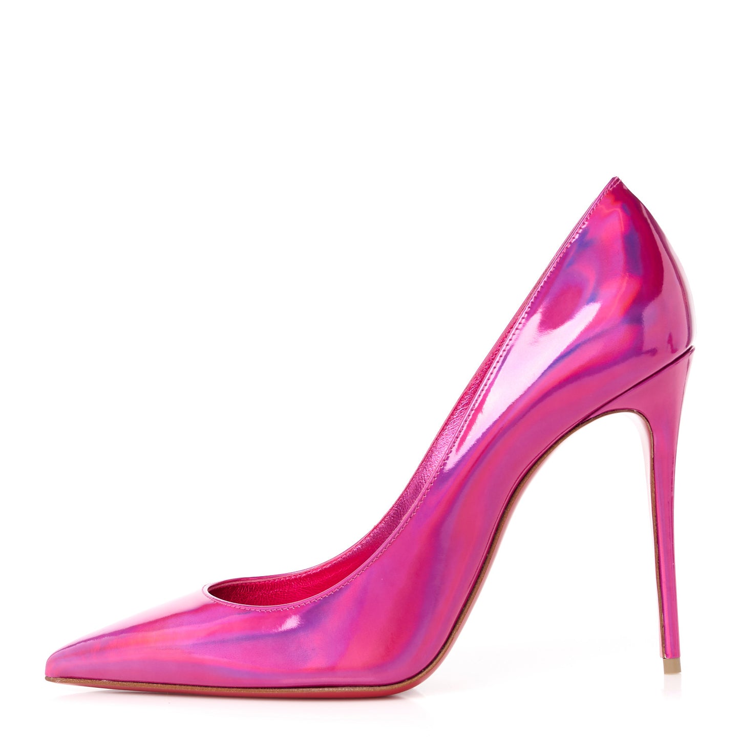 Metallic Patent Psychic So Kate 100 Pumps 39 Fuxia