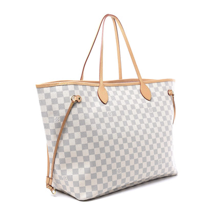 Louis Vuitton Damier Azur Neo Neverfull GM Rose Ballerine 2 of 10