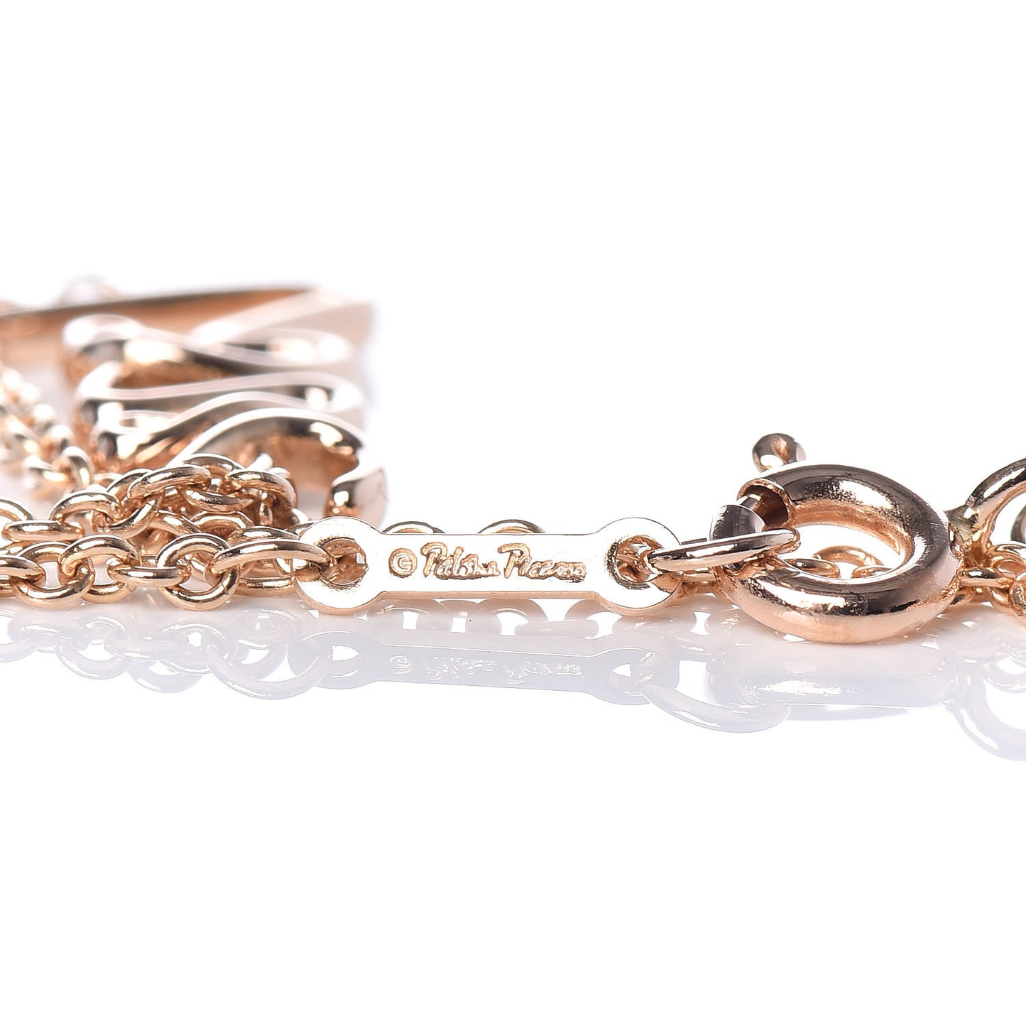 18K Rose Gold Paloma Picasso Graffiti Love Bracelet