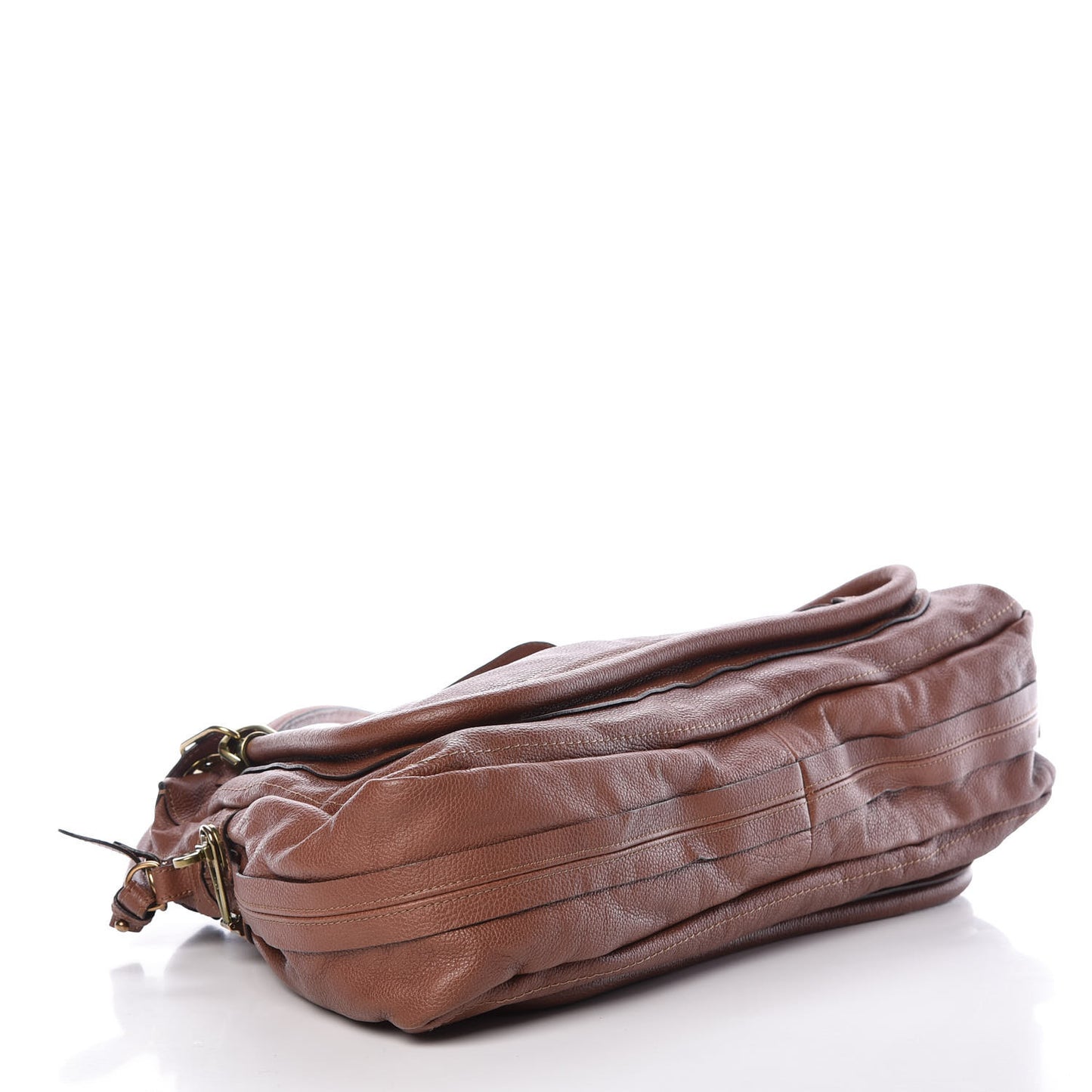 Calfskin Large Paraty Speculoos Brown