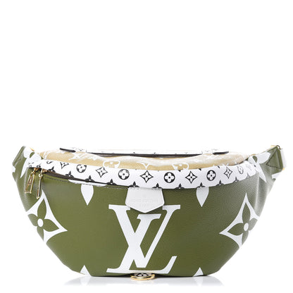 Louis Vuitton Monogram Giant Bumbag Kaki Beige 1 of 9