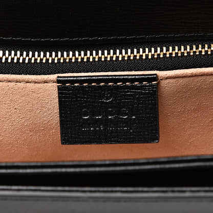Gucci Azalea Calfskin Horsebit 1955 Shoulder Bag Black 6 of 11