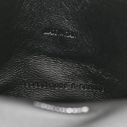 Balenciaga Glitter Fabric Hourglass Top Handle Bag XS Black 6 of 12