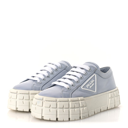 Prada Re-Nylon Gabardine Triangle Logo Double Wheel 50mm Sneakers 38 Cielo 4 of 12