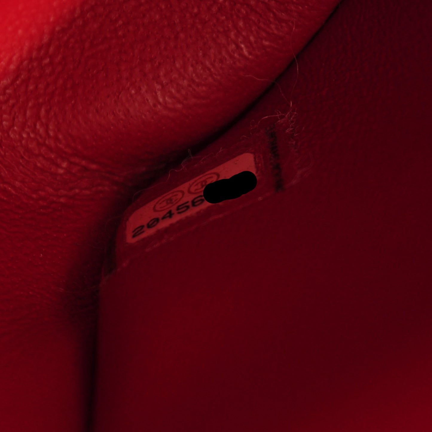 Lambskin Quilted Jumbo Double Flap Red