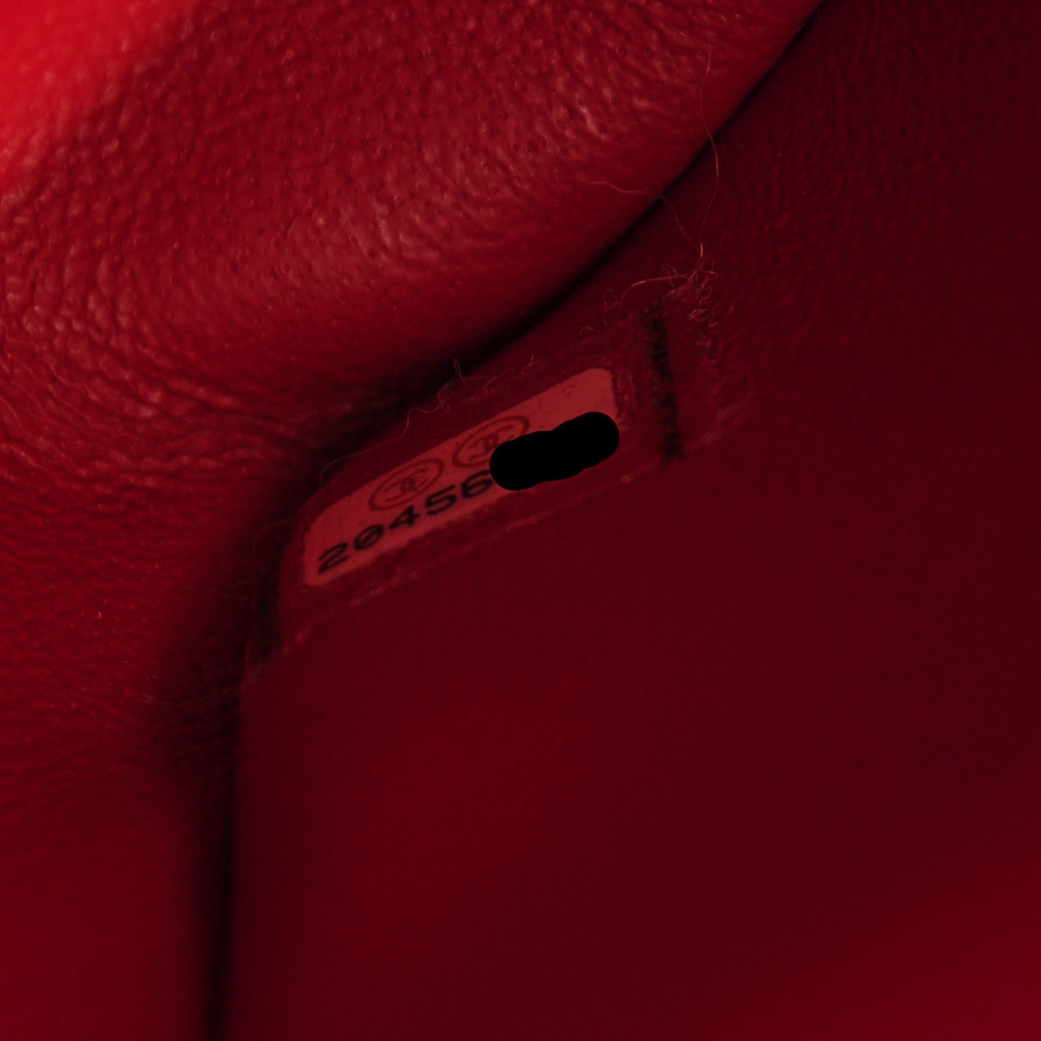 Chanel Lambskin Quilted Jumbo Double Flap Red 8 of 8