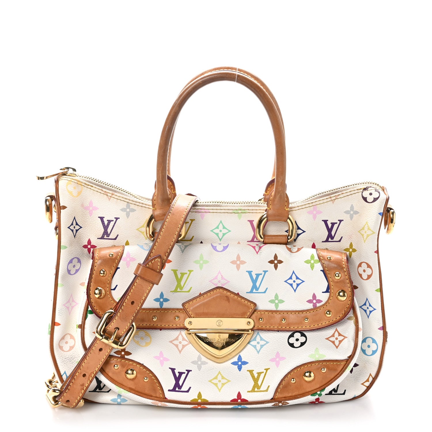 Louis Vuitton Monogram Multicolor Rita White 1 of 10