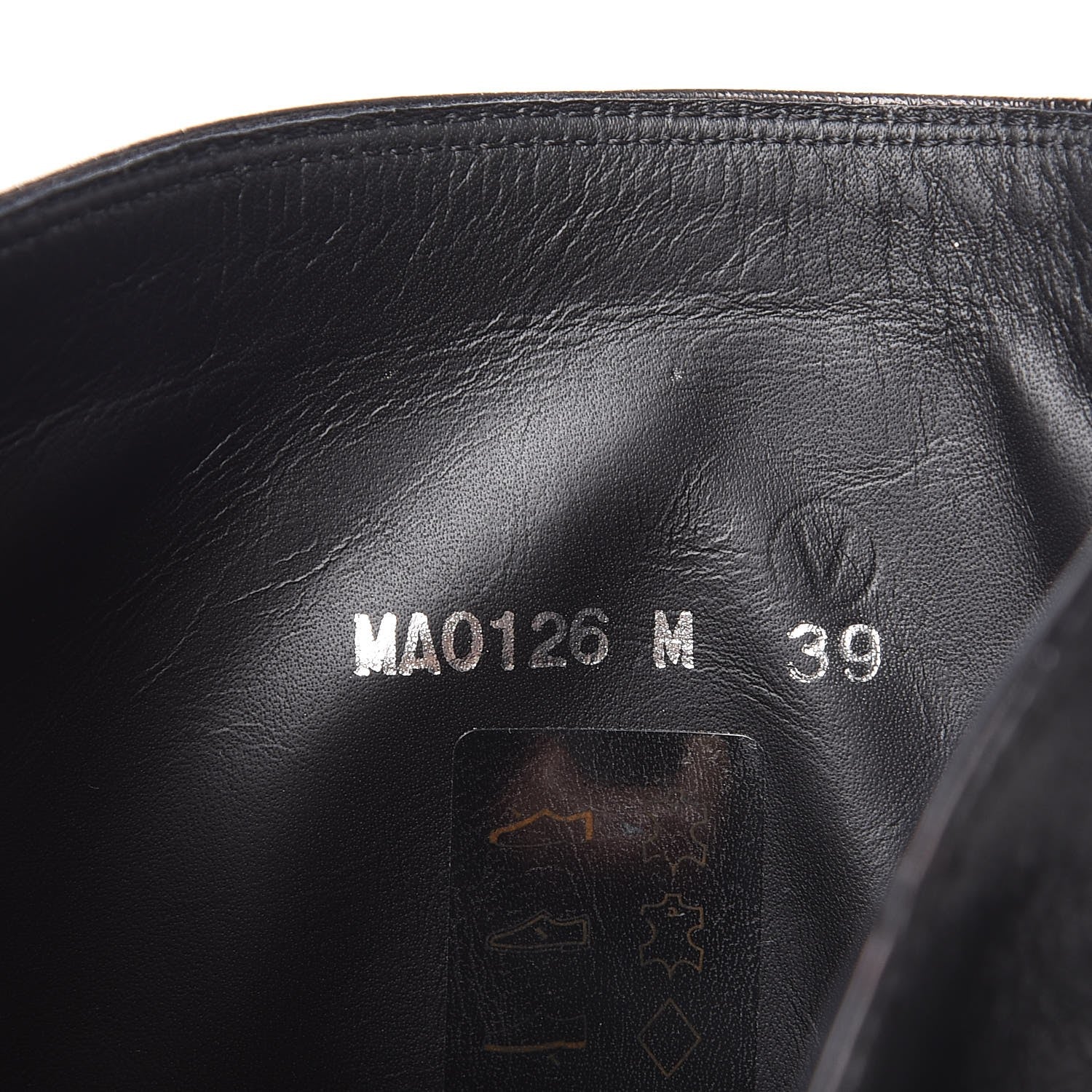 Louis Vuitton Calfskin Overdrive Flat Half Boots 39 Black 7 of 9