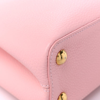 Louis Vuitton Taurillon Scrunchie Capucines BB Bubble Gum Pink 9 of 11
