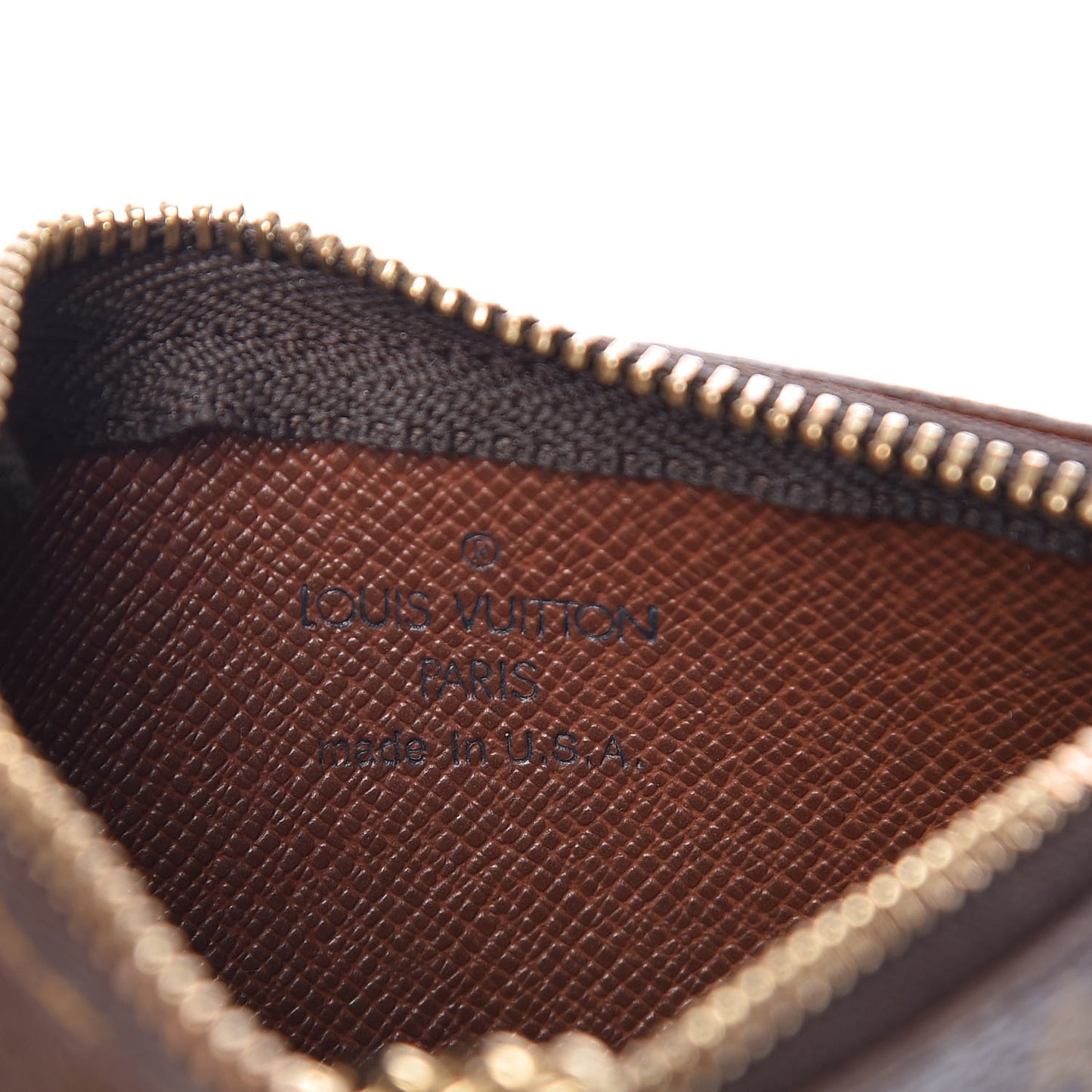 Monogram Key Pouch