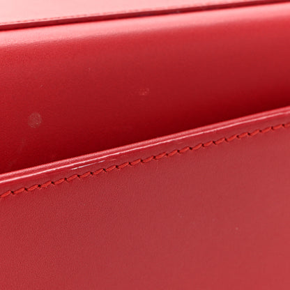 Saint Laurent Smooth Calfskin Medium Classic Monogram Kate Tassel Satchel Lipstick Red 13 of 13