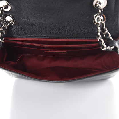 Chanel Caviar Medium Timeless CC Flap Black 6 of 9