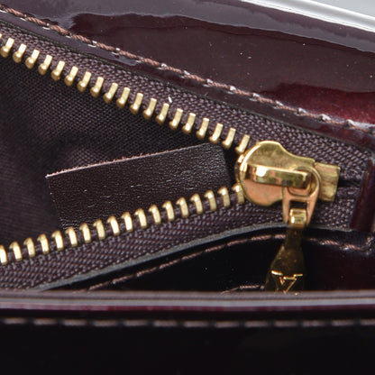 Louis Vuitton Patent Sobe Clutch Amarante 7 of 8