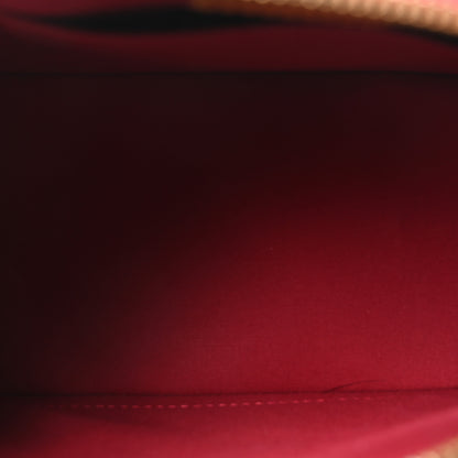 Louis Vuitton Vernis Rayures Alma BB Pomme D'Amour 5 of 9
