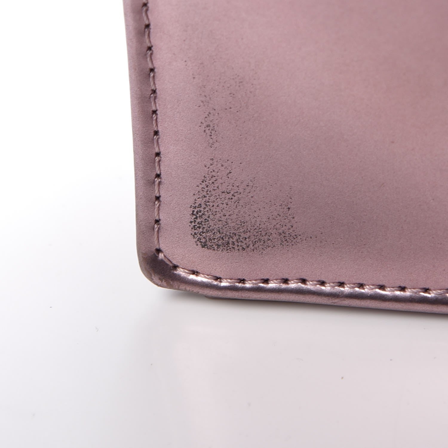 Christian Dior Metallic Patent Micro-Cannage Medium Diorama Flap Bag Pink 11 of 18