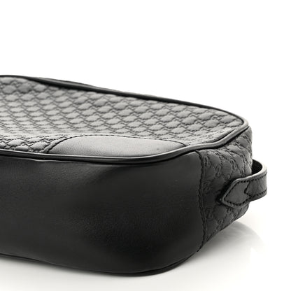 Gucci Microguccissima Mini Bree Messenger Bag Black 9 of 11