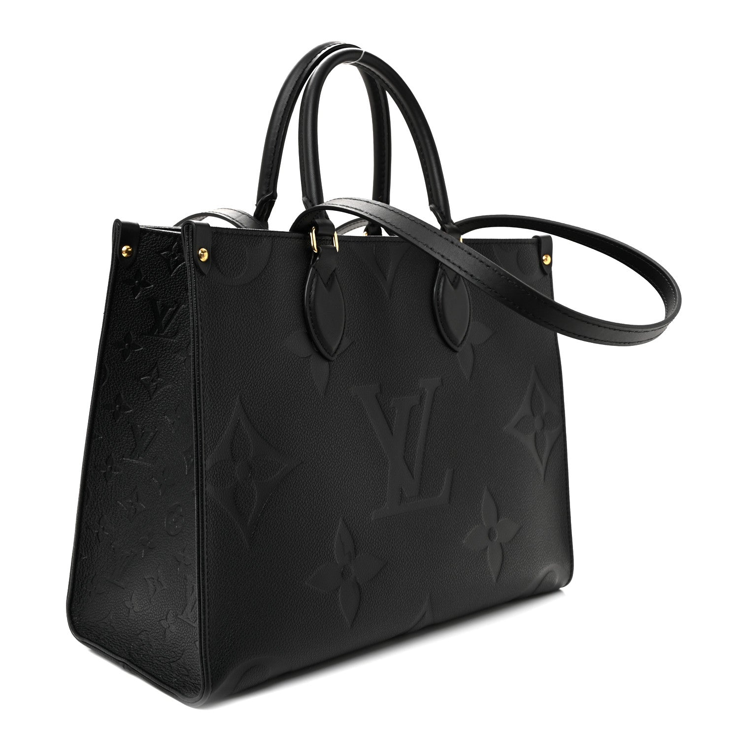 Louis Vuitton Empreinte Monogram Giant Onthego MM Black 3 of 9