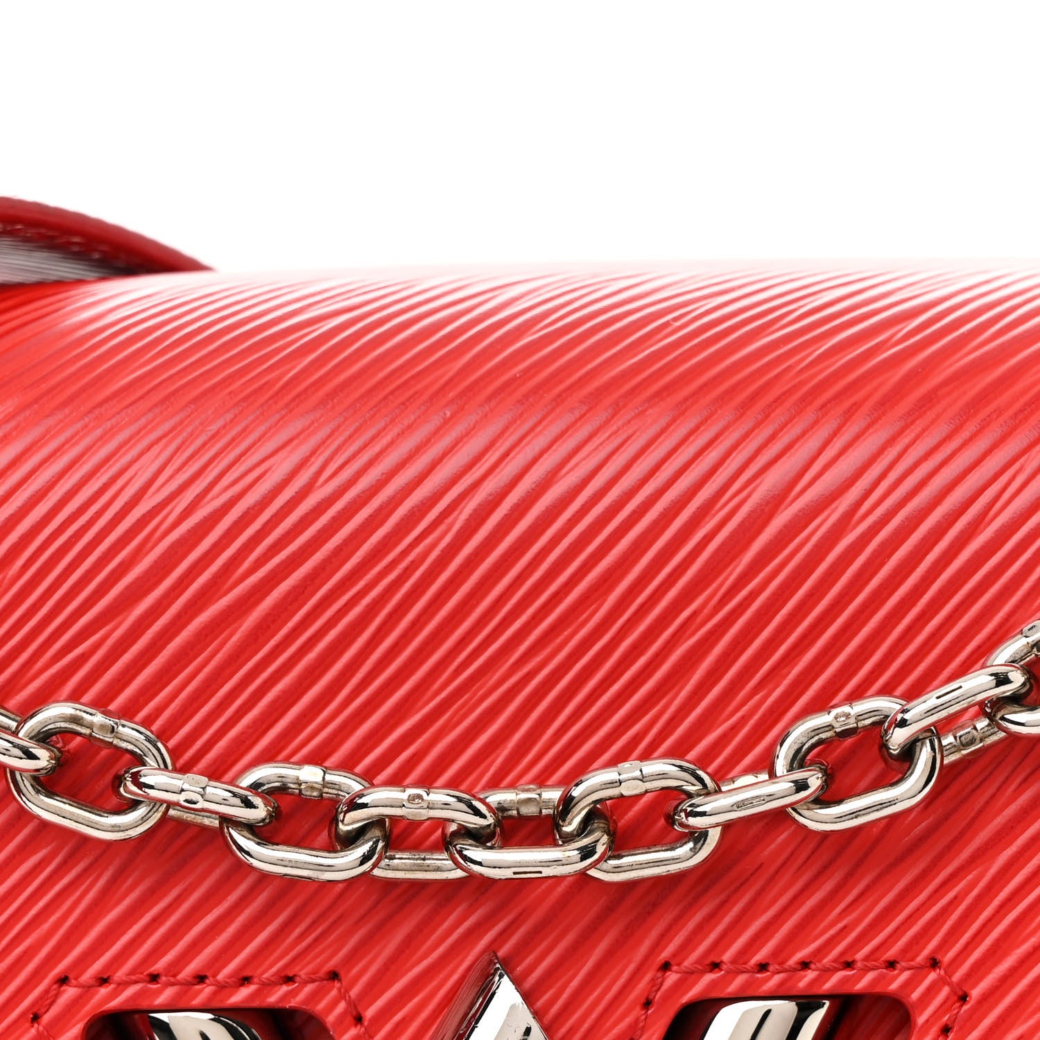 Louis Vuitton Epi Twist Shoulder Bag MM Coquelicot 8 of 10