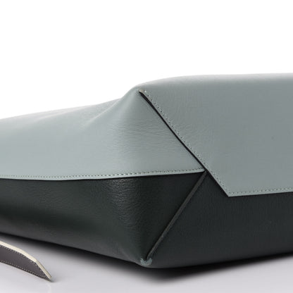Celine Shiny Smooth Calfskin Small Twisted Cabas Jade Forest 6 of 13